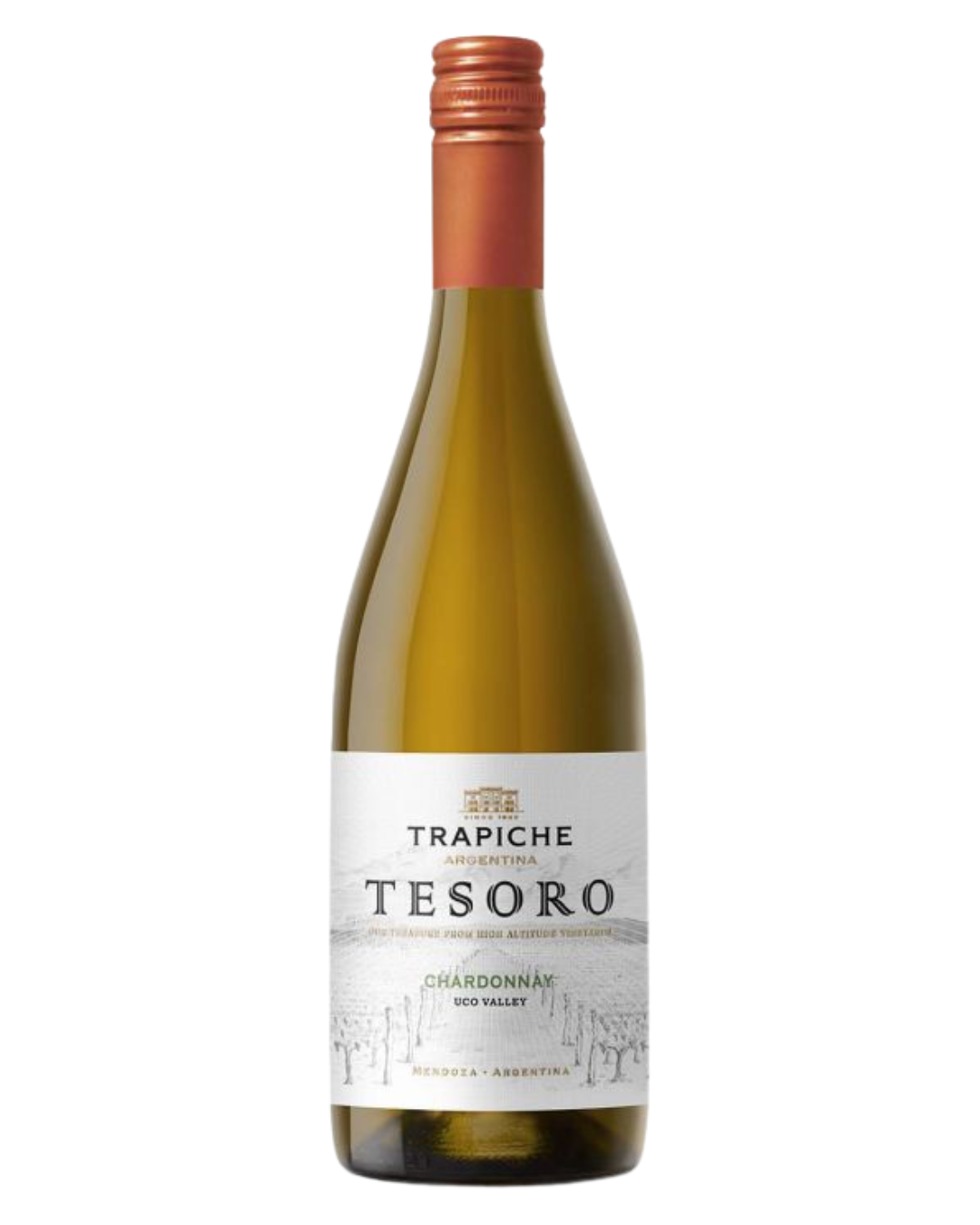 Trapiche Tesoro Chardonnay, Mendoza, Argentinië, 2024