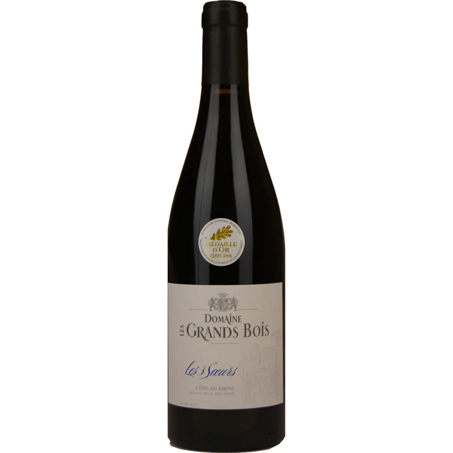 Côtes-du-rhône, ‘Les Trois Sœurs’, Domaine Les Grands Bois, 2020