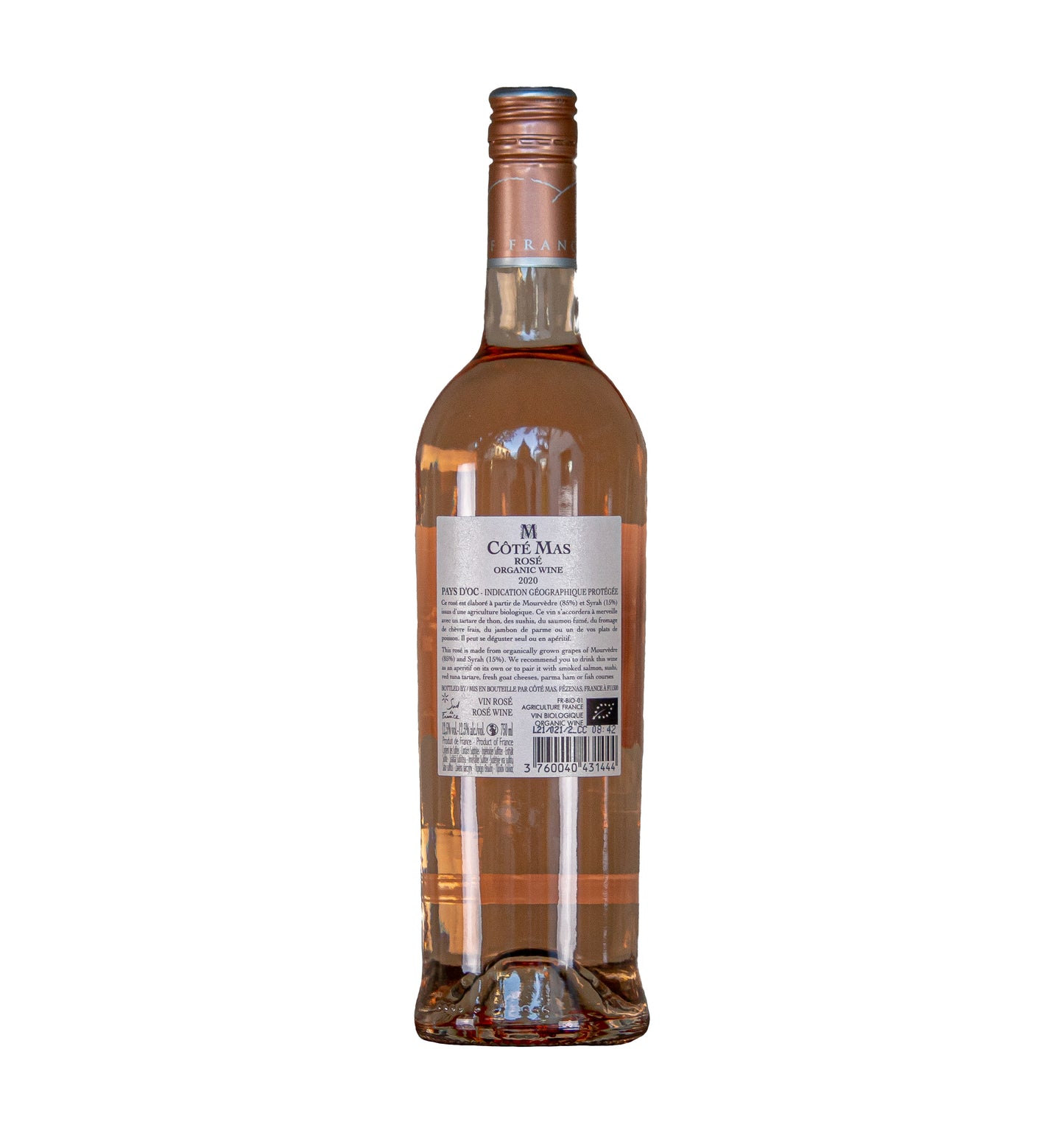 Coté Mas Rosé ‘Mourvèdre-Syrah’, IGP Oc 2022