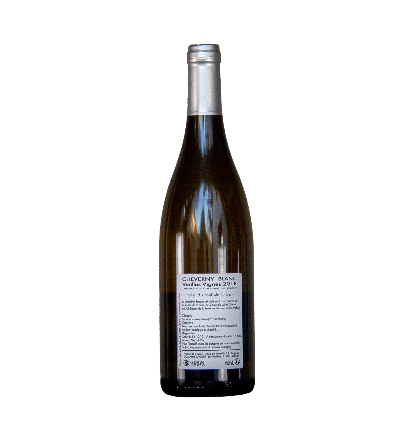 Cheverny Vieilles Vignes, Domaine Sauger, Loire, 2024