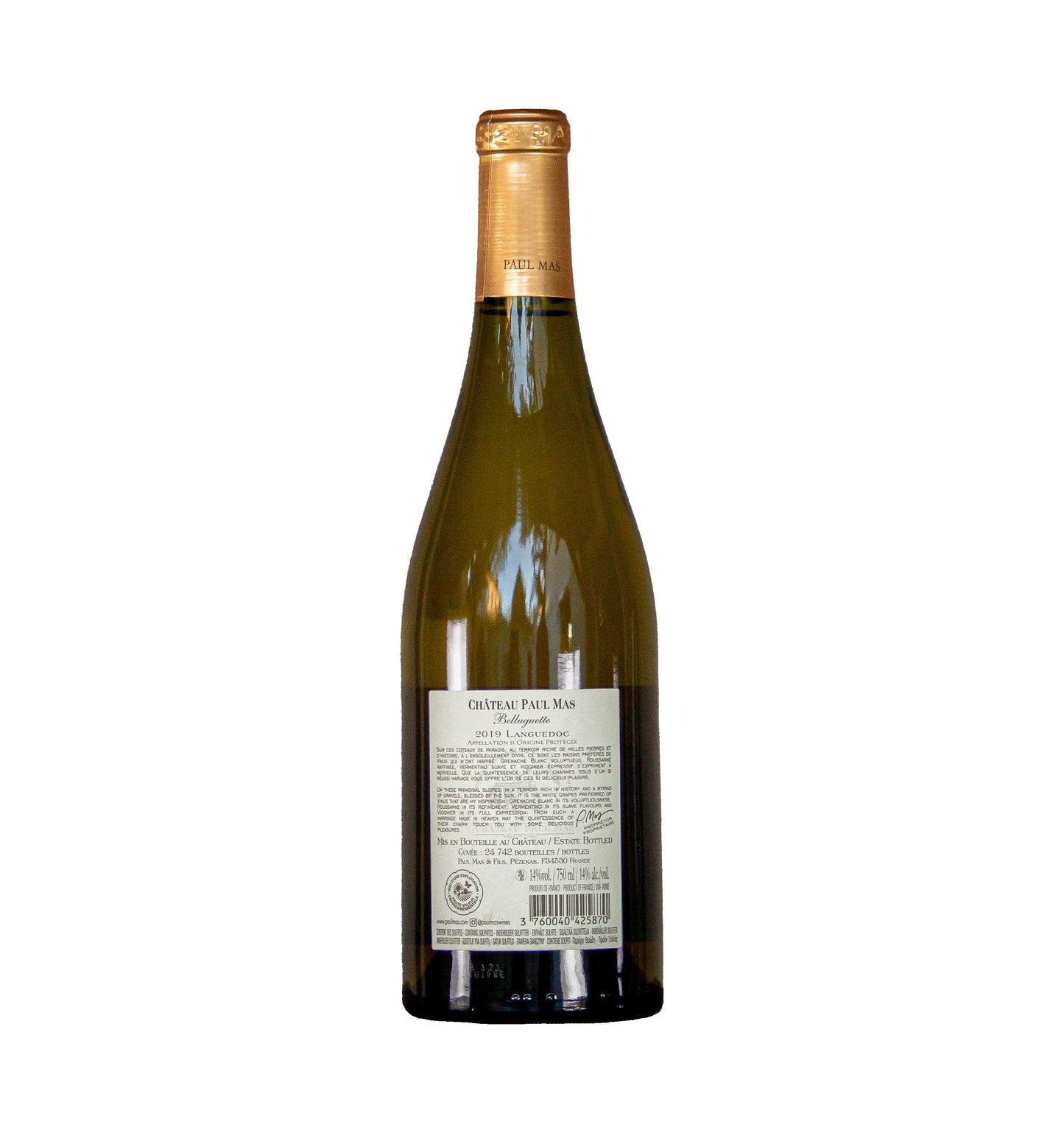 Chateau Paul Mas ‘Belluguette’, Languedoc Blanc 2023