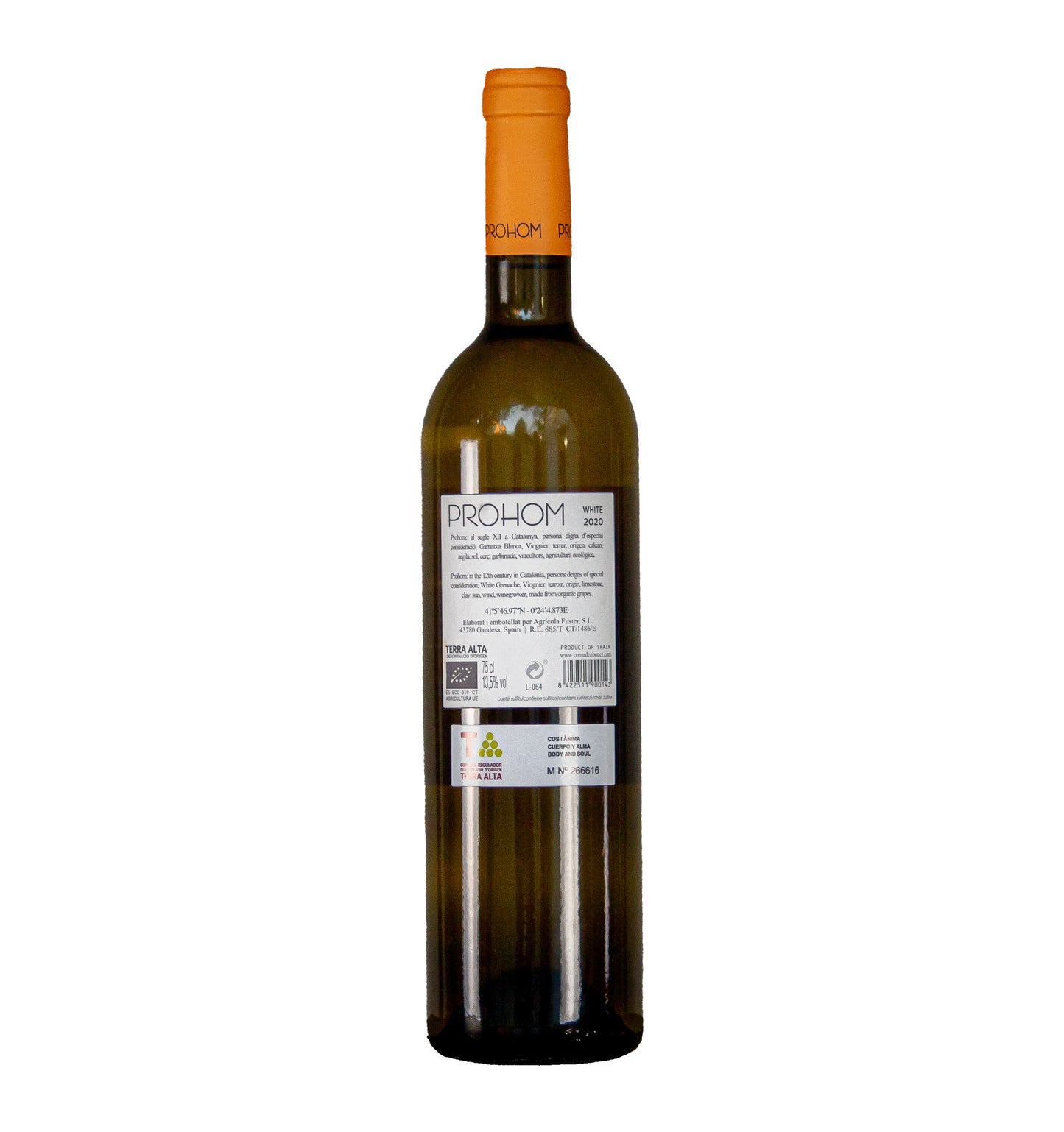 Prohom Blanco, Celler d’en Bonet, Terra Alta, Spanje BIO 2022