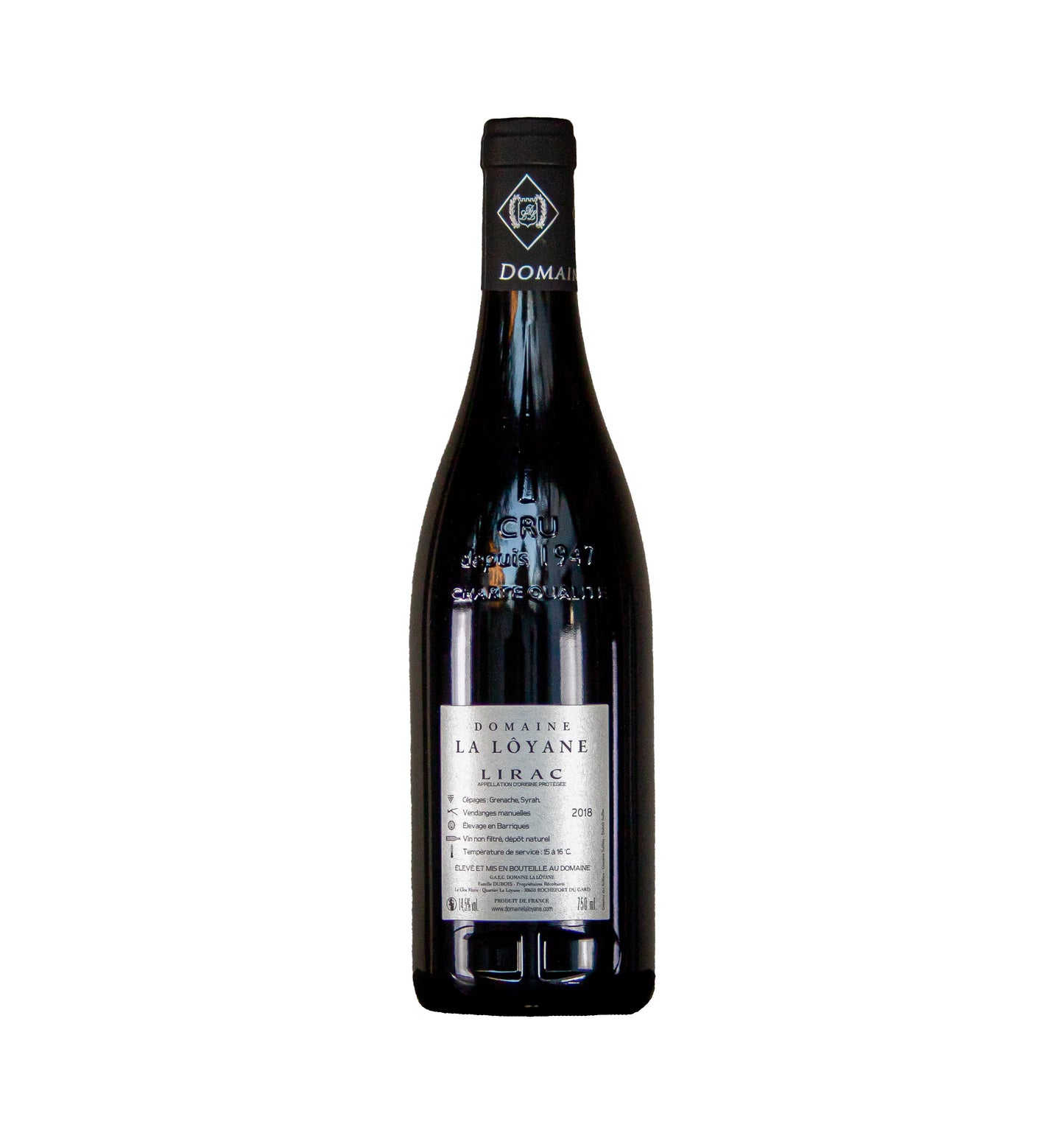 Domaine La Loyane ‘Cuvée Elie‘, Lirac Rouge, Côte-du-Rhône, BIO, 2020/2022
