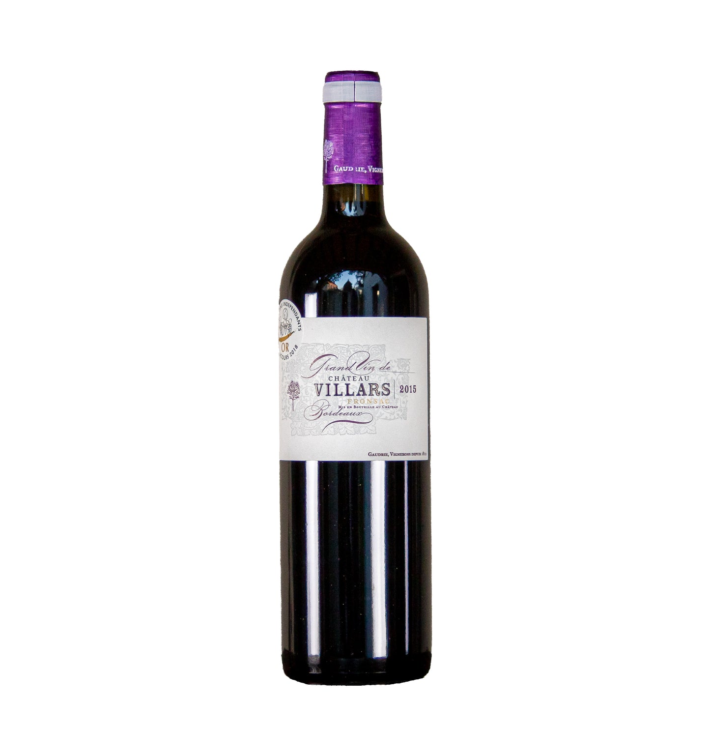 Château Villars ‘Le Grand Vin’, Fronsac, Bordeaux, 2019