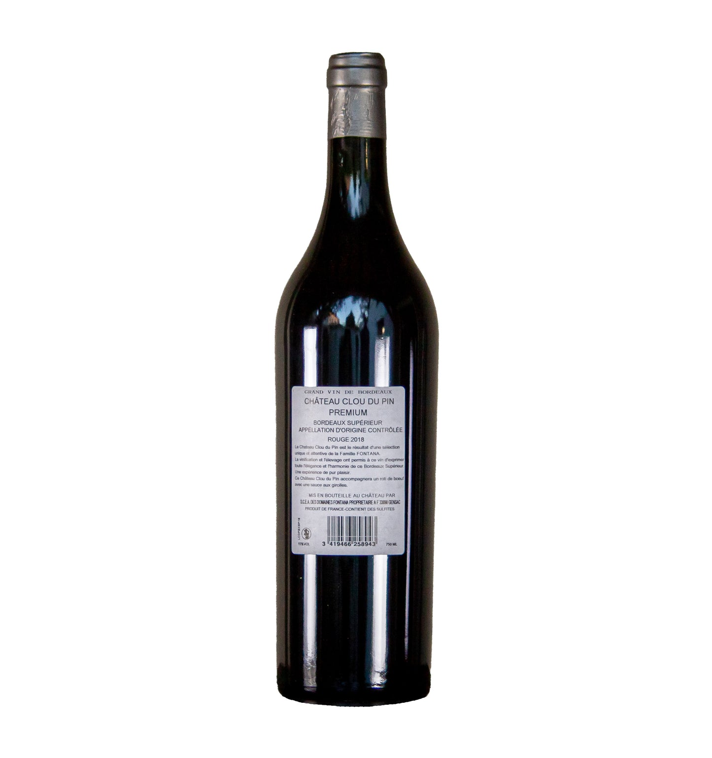 Chateau Clou du Pin, Bordeaux Supérieur, 2020