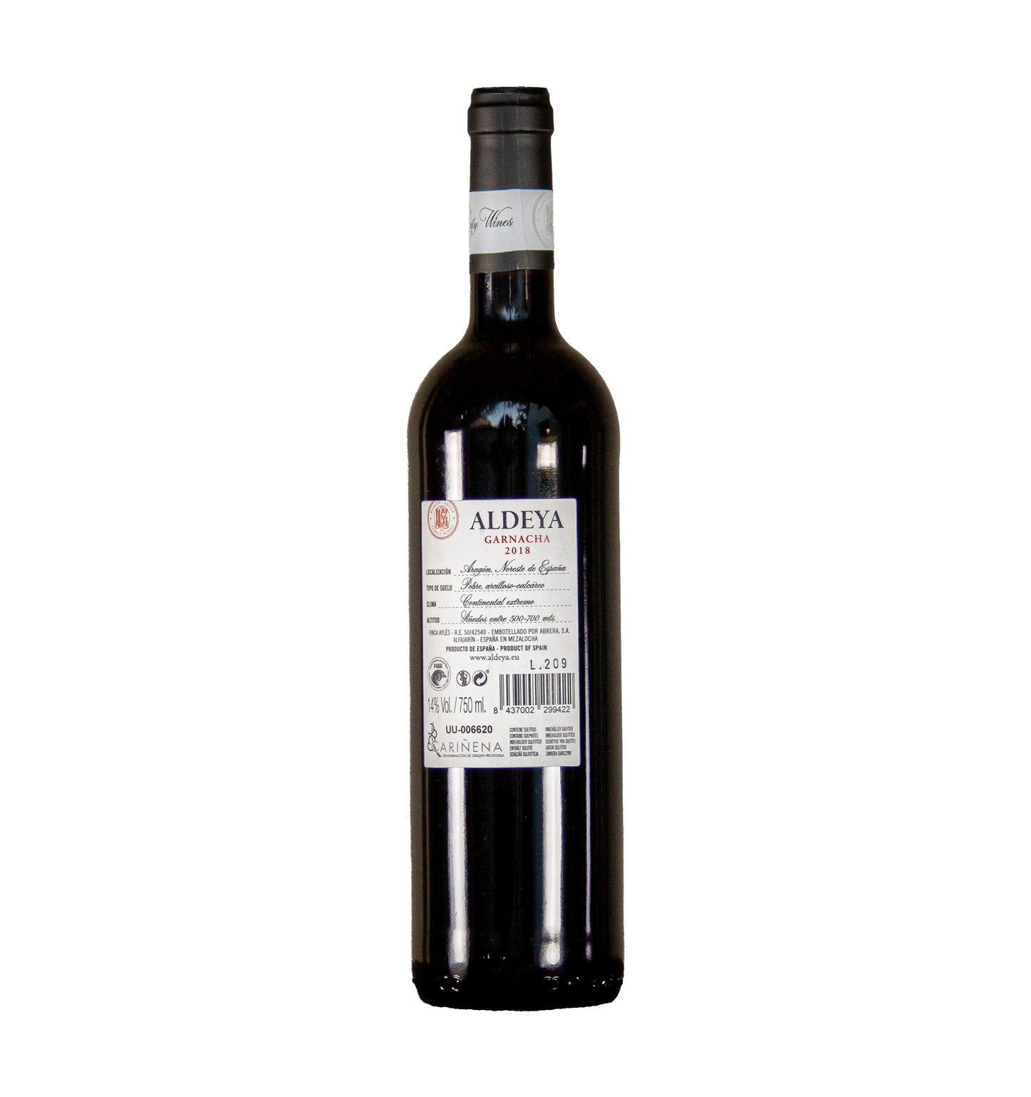Aldeya Garnacha, Bodega Aylès, Carinena, Spanje 2023