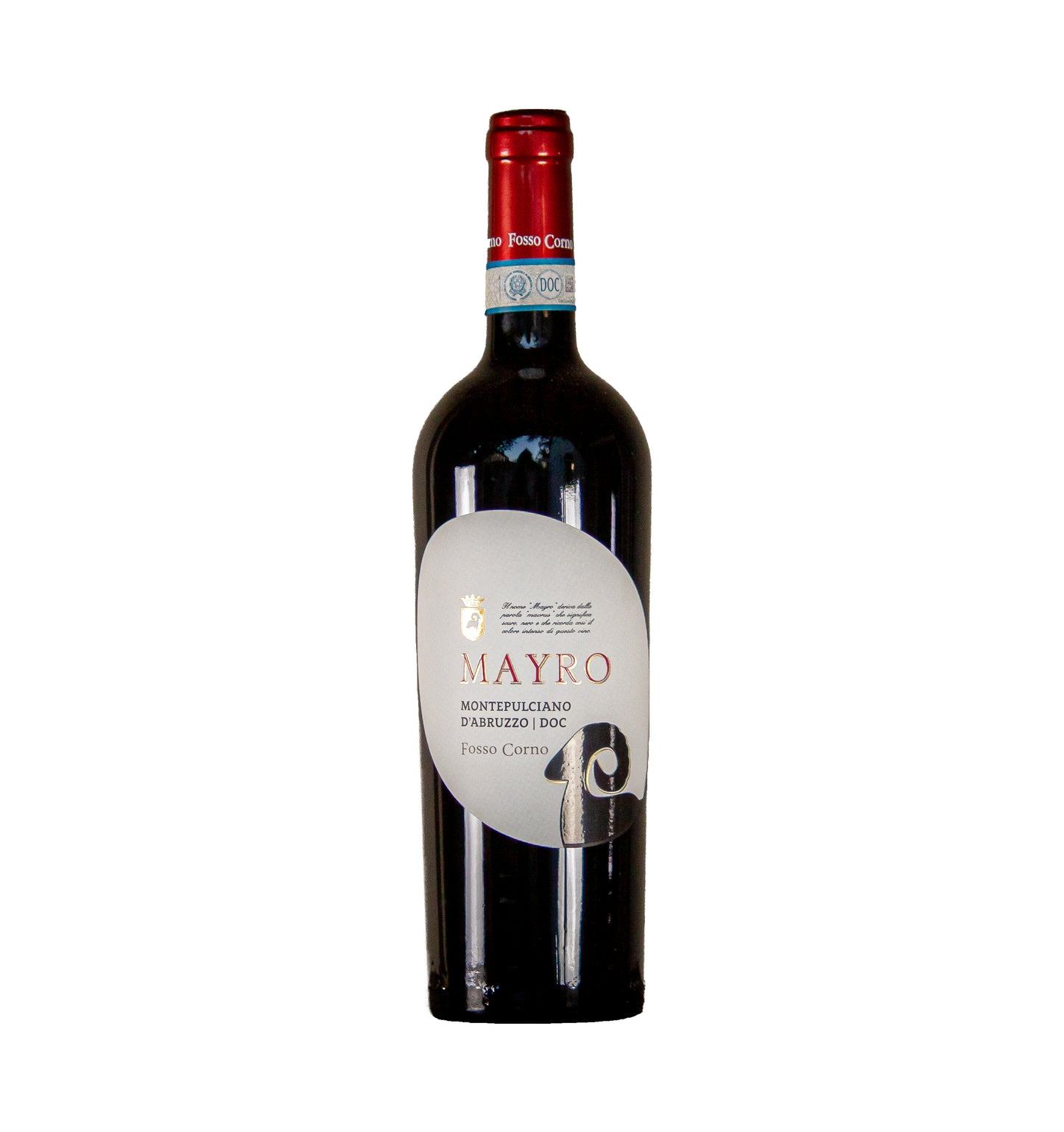 Montepulciano d’Abruzzo ‘Mayro’, Az.Agr. Fosso Corno, Abruzzen, Italie 2023