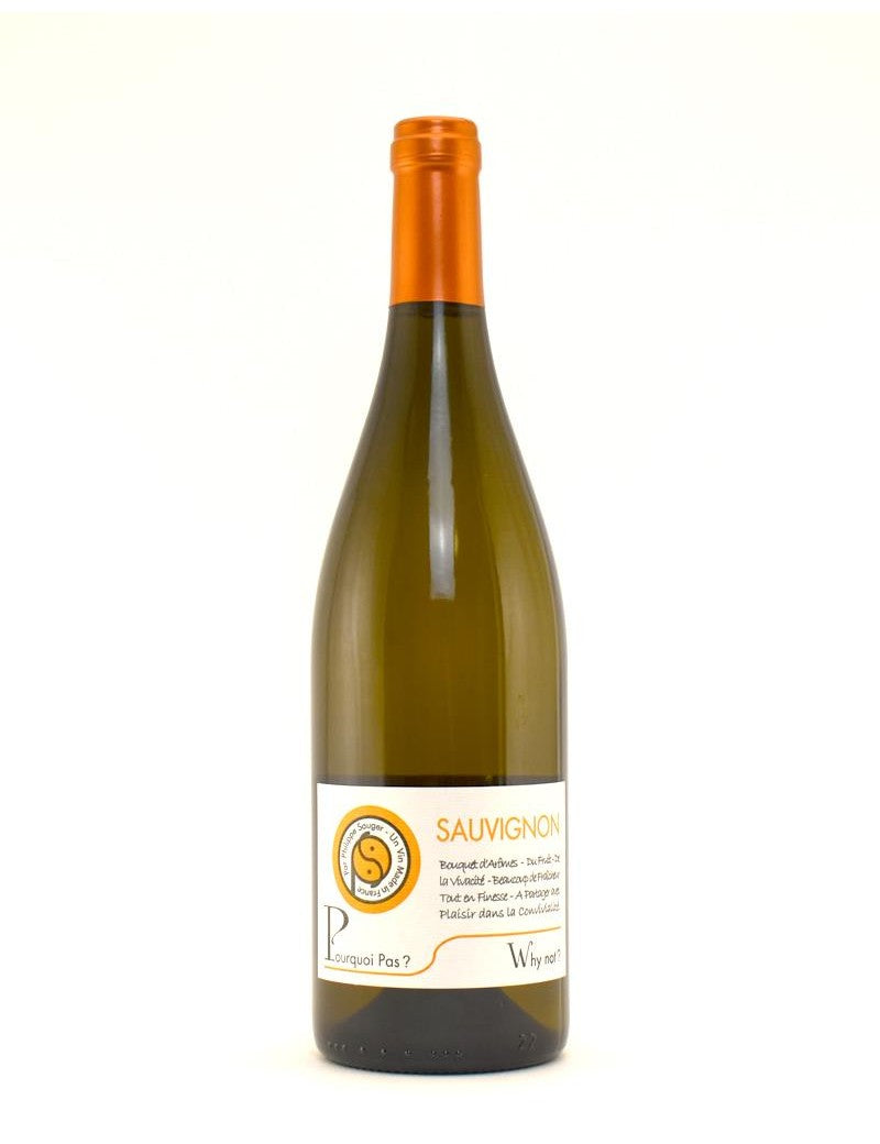 Pourquoi pas Sauvignon, Domaine Sauger, IGP Loire blanc, 2023