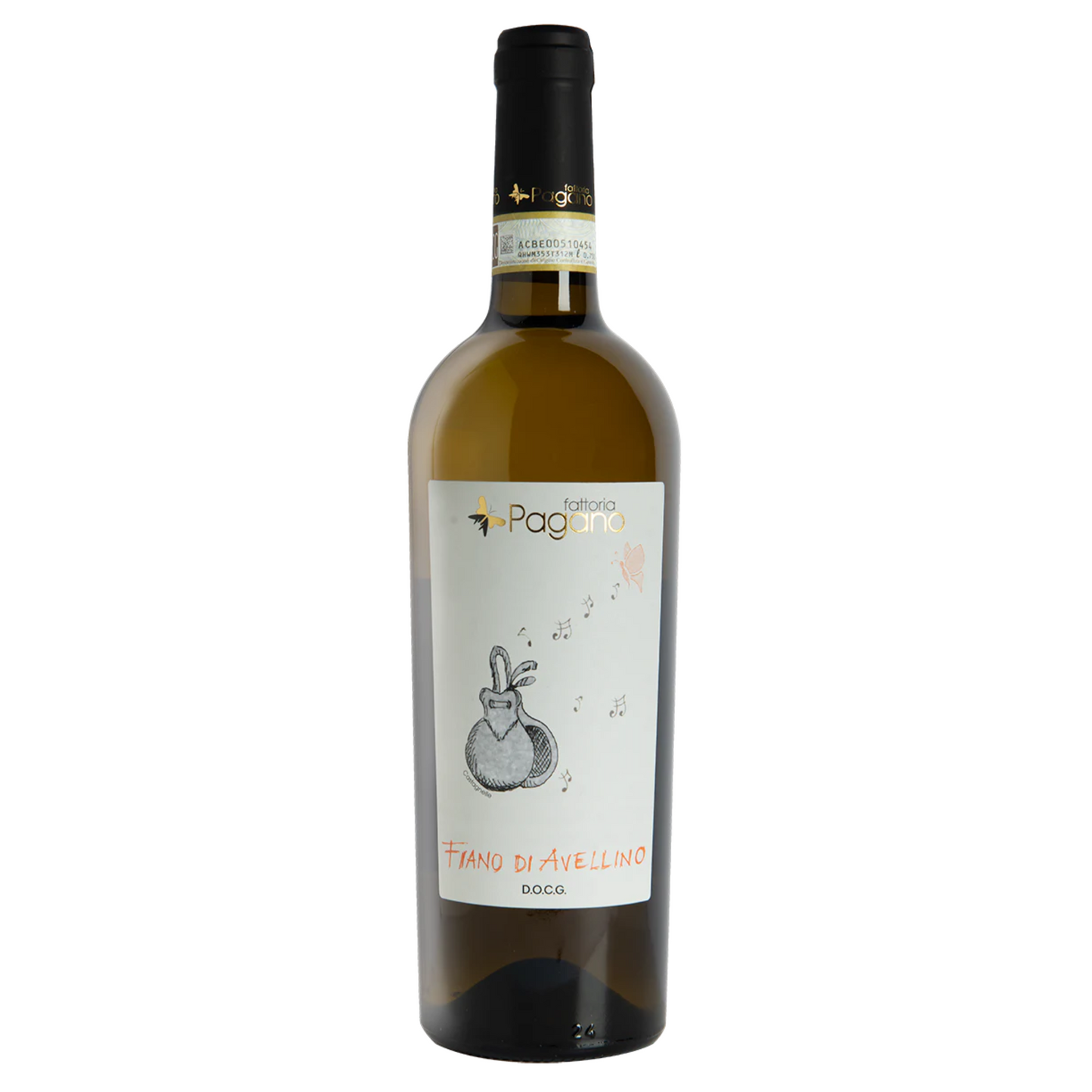 Fiano di Avellino DOCG, Fattoria Pagano, Campanie, Italie 2021, BIO