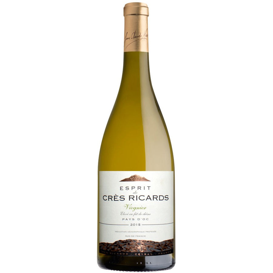 Domaine Crès Ricards “Viognier”, Élevé en fut de chêne, IGP Oc, 2024