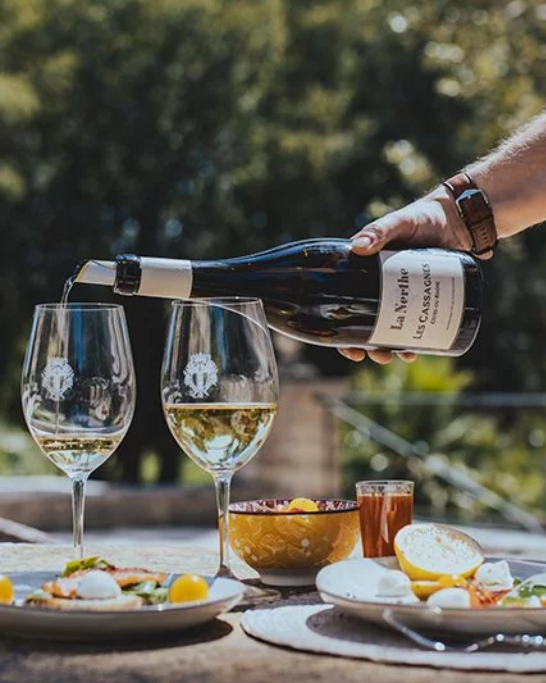 Les Cassagnes de La Nerthe 2023, Côtes-du-Rhône Blanc