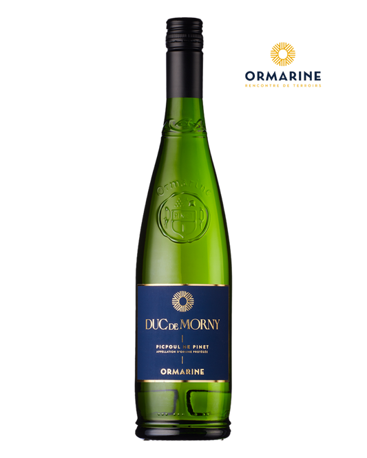 Duc de Morny, Caves de L’ormarine, 2025, AOP Picpoul de Pinet , Frankrijk