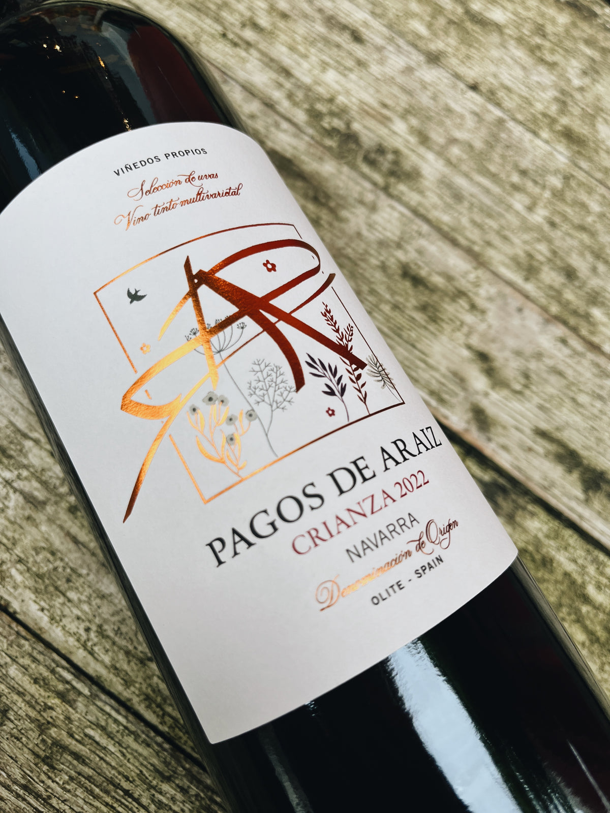 Pagos de Araiz, Crianza, Navarra, Spanje, 2022