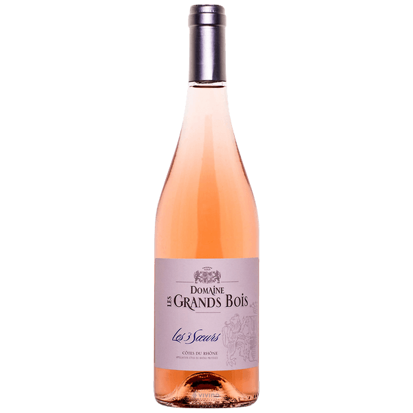 Domaine les Grands Bois ‘Les Trois Soeurs’, Cotes-du-Rhone Rosé 2022    BIO